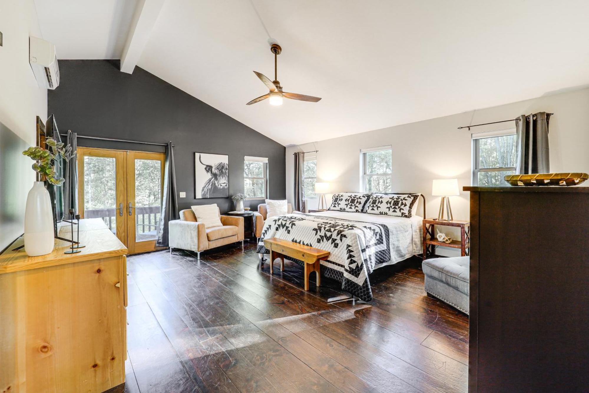Luxe Appalachian Mountain Cabin With Hot Tub, Views Warrensville Exteriör bild